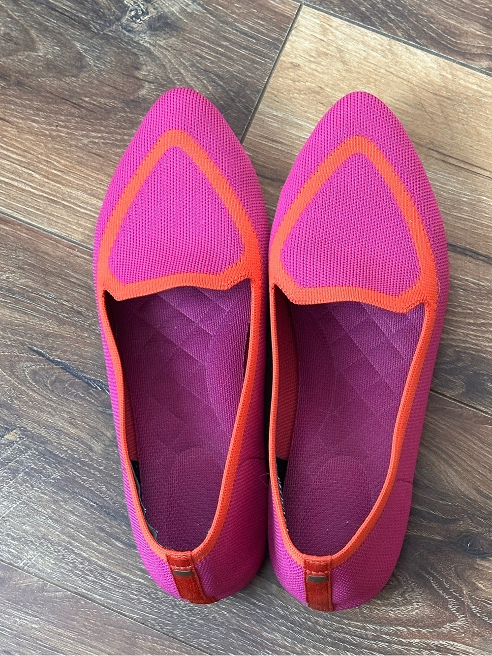 Birdies size 8 pink flats